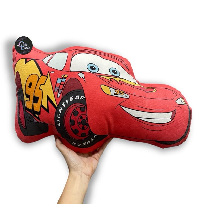Almofadas 3D carrinhos velozes decorativo