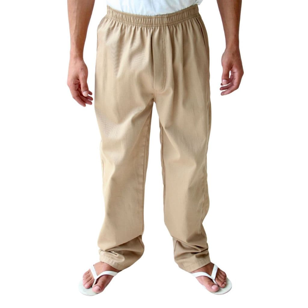 Calça CDP Presidio Caqui preso Presidiario Detento sem bolsos