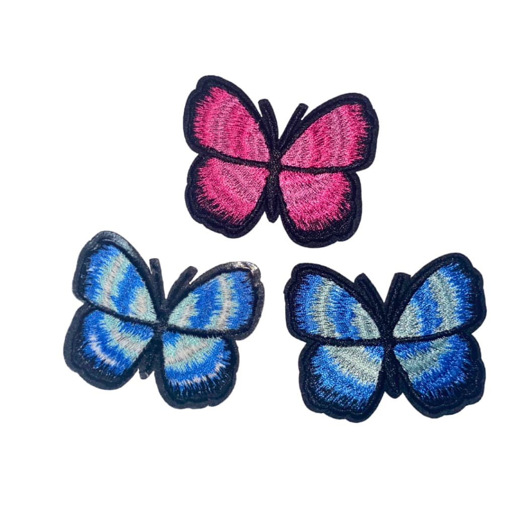 Adesivo Termocolante Para Tecido Borboletas Sortidos - Adesivos De Tecido Personalizados Para Roupas