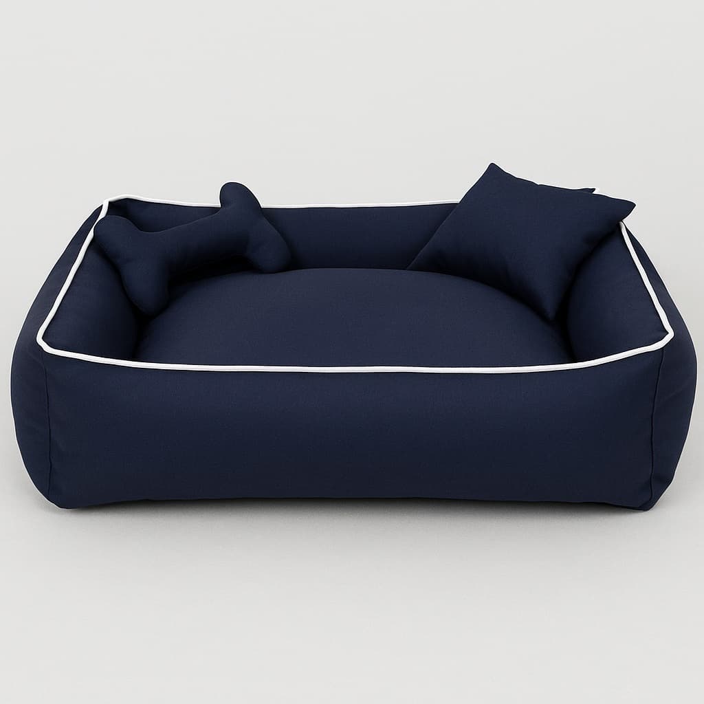 Cama Pet Média Cama para Cachorro  Lavável 60x60 Para Animais até 15KG