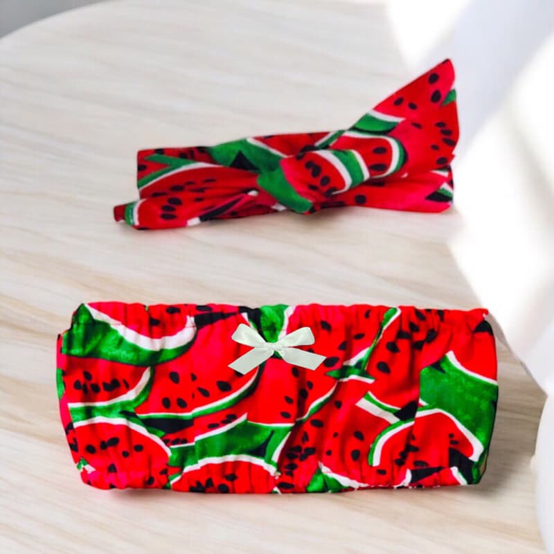 Blusa bebê melancia top algodão magali