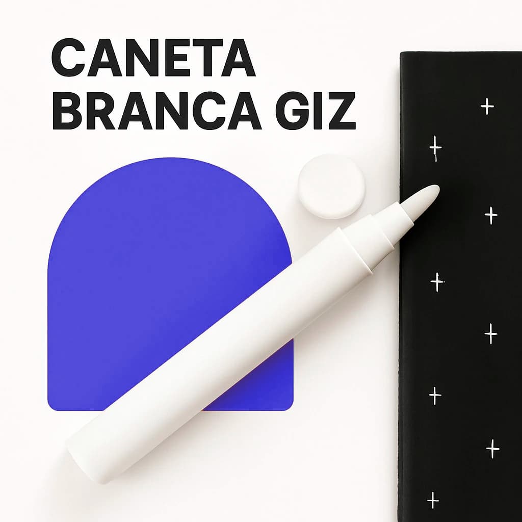 Caneta Branca De Giz Liquido Para Quadro Preto E Óculos