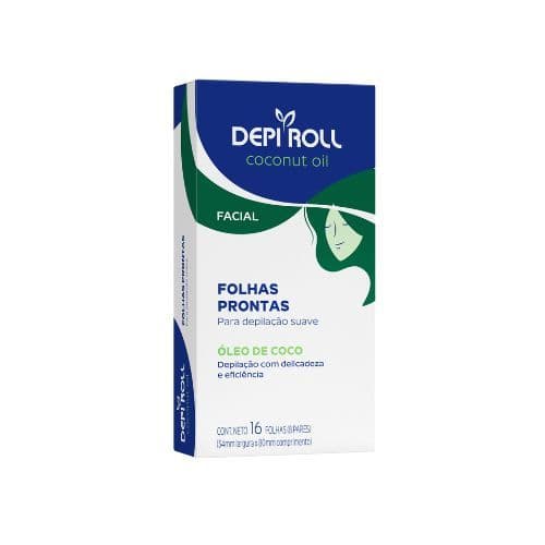 DEPI ROLL FOLHAS PRONTAS FACIAL 8 PARES COCONUT