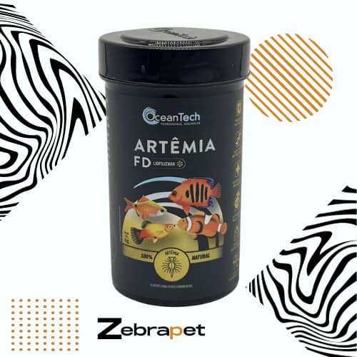 Ocean Tech Artemia FD 8g - Ração p/ Peixes