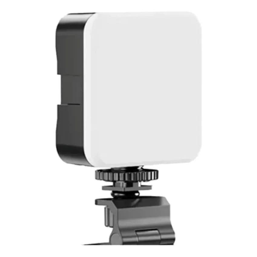 Mini Luz De Vídeo Led Rgb Com Suporte Para Celular 6500k Recarrega AY-83