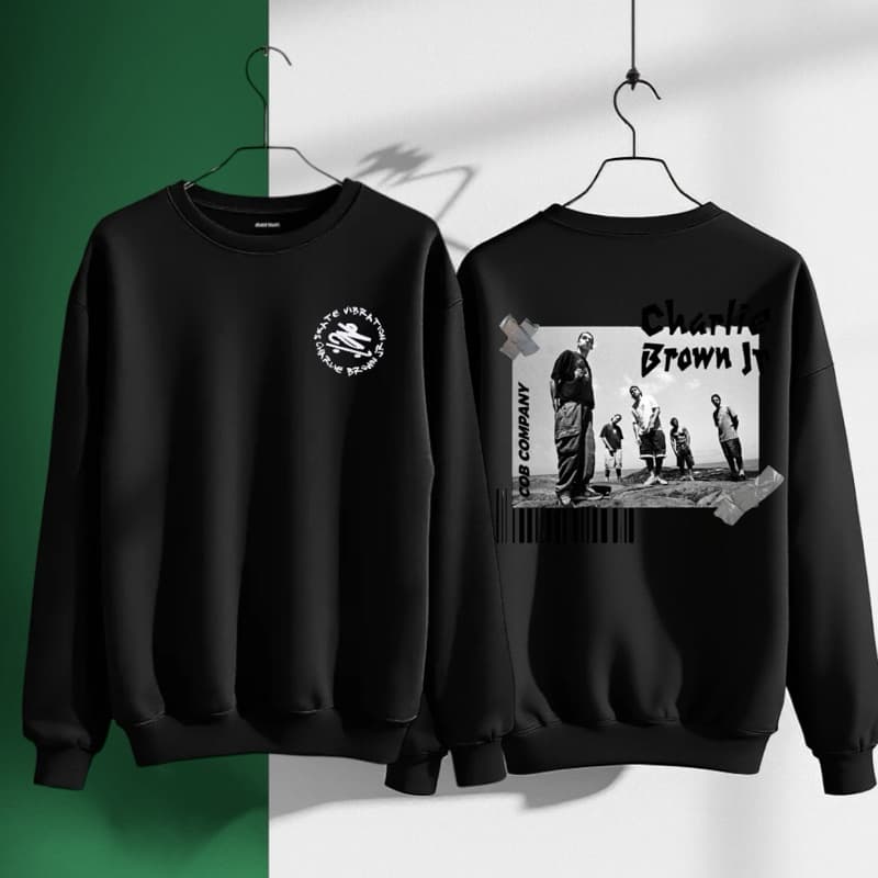 Blusa Charlie Brown Jr Moletom Gola Redonda Careca Frio Inverno Moda Masculina Unissex Flanelado Suéter