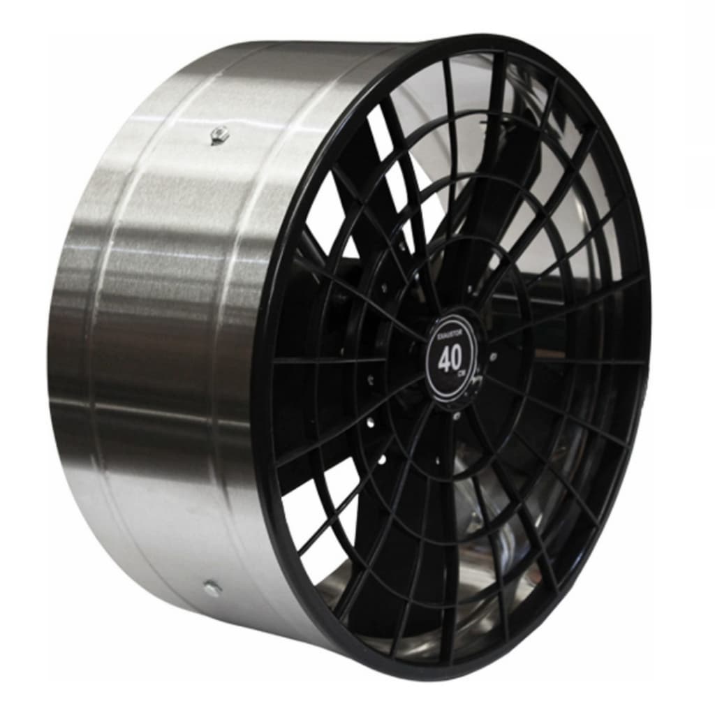 Exaustor 40cm Alta Vazão em Inox 210w 110v ou 220v para restaurante cozinha com motor blindado