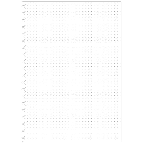 Refil PONTILHADO Reposicionável P/ Caderno AD C/ 50 folhas 90g/m²