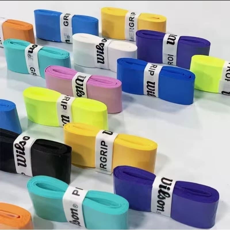 Kit 10 Overgrip Wilson Liso Sem Furacão Para Beach Tennis PadelPickleball Cor Colorido
