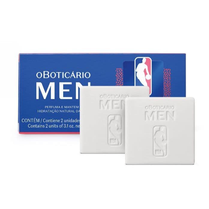 OBOTICÁRIO MEN SABOINETE EM BARRA 2 UNIDADES 90G CADA
