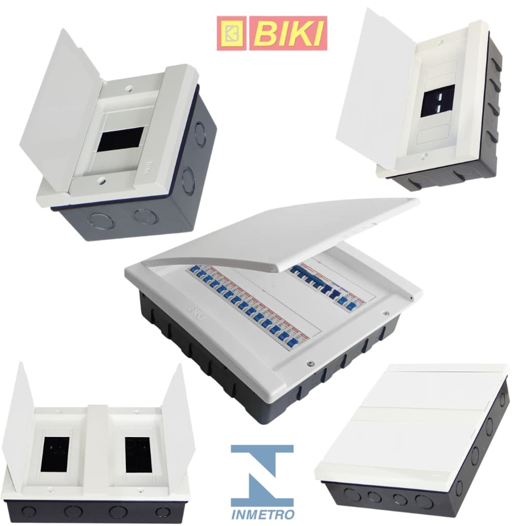 Centrinho Disjuntores Quadro de Distribuição 3/4 6/8 12/16 e 24 Disjuntores