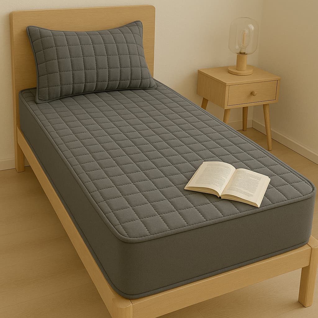 Protetor Para Colchão Impermeável Matelado Solteiro - Cobertura Total e Conforto