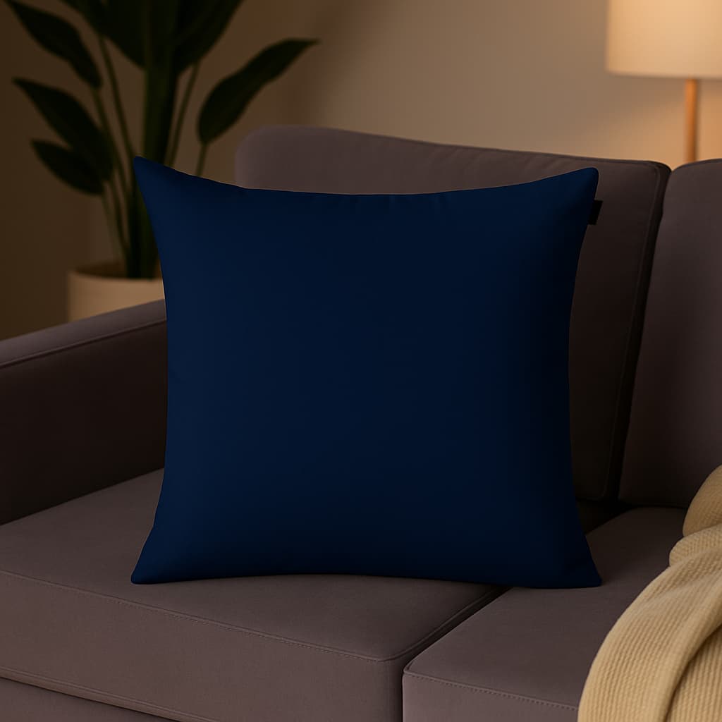 Capas De Almofada Diversas Cores Lisas 45x45 Com Zíper Avulsa / Sala Quarto Escritório Decoração