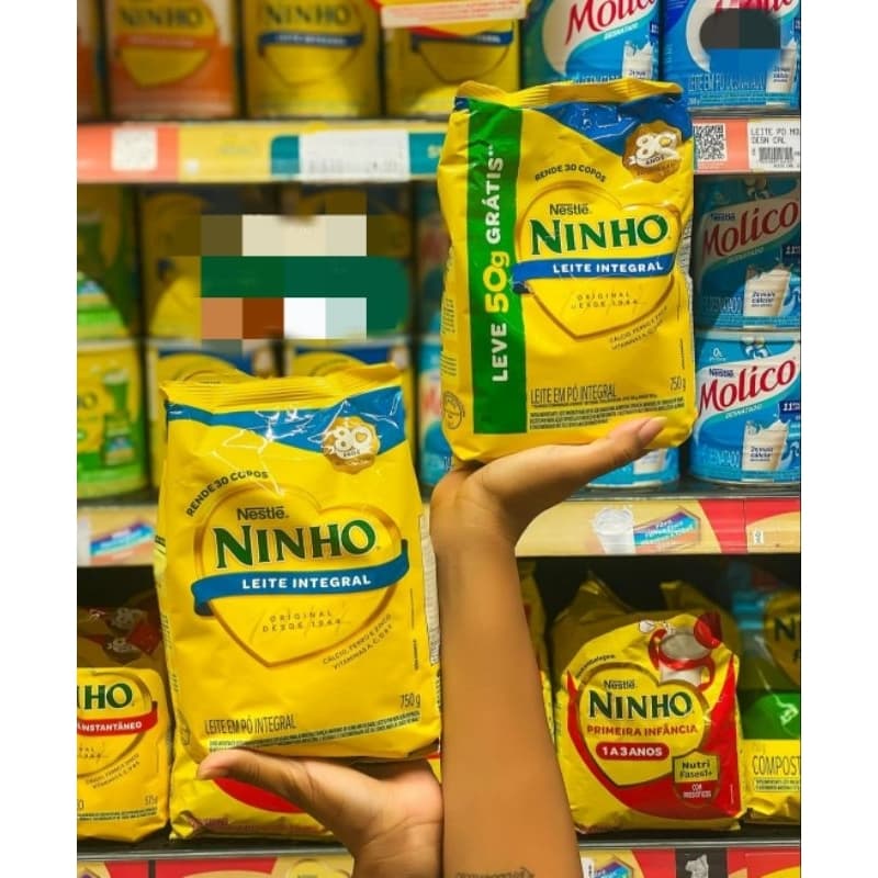 Leite Ninho Integral Saché