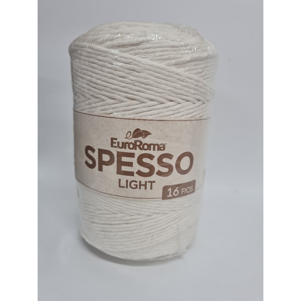 Euroroma Spesso Light 16 Fios Cor 100-CRÚ 1KG 381metros