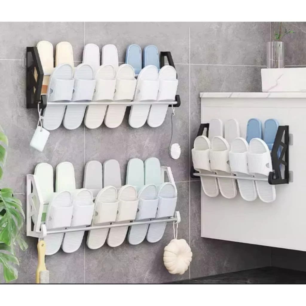 Sapateira De Parede C/ Adesivo Auto Colante 6 Pares