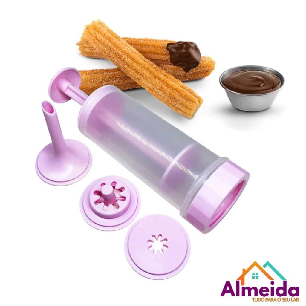 Máquina de Fazer Churros Fácil Caseiro Manual