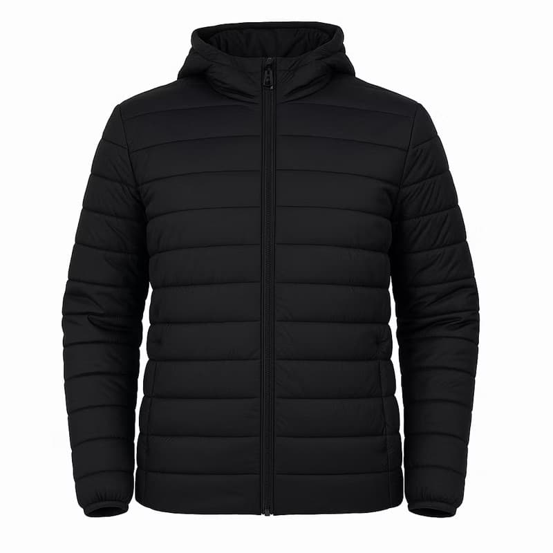 Jaqueta Bobojaco Puffer Masculina Inverno Capuz Removível