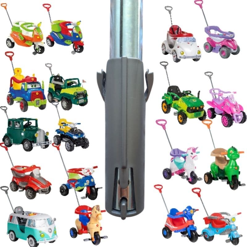 Trava da guia para haste do carrinho de passeio peça calesita