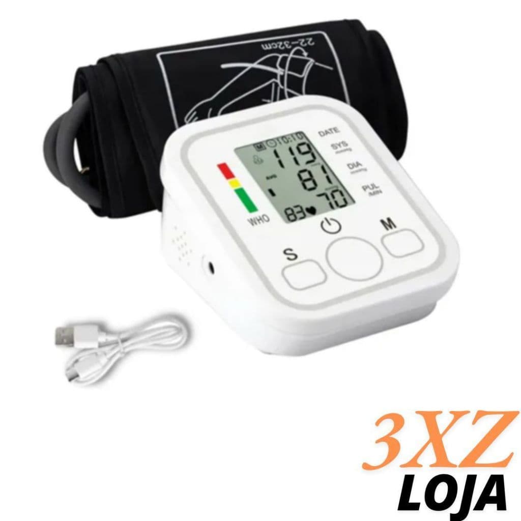 Aparelho Medidor De Pressão Arterial De Braço Digital Inteligente
