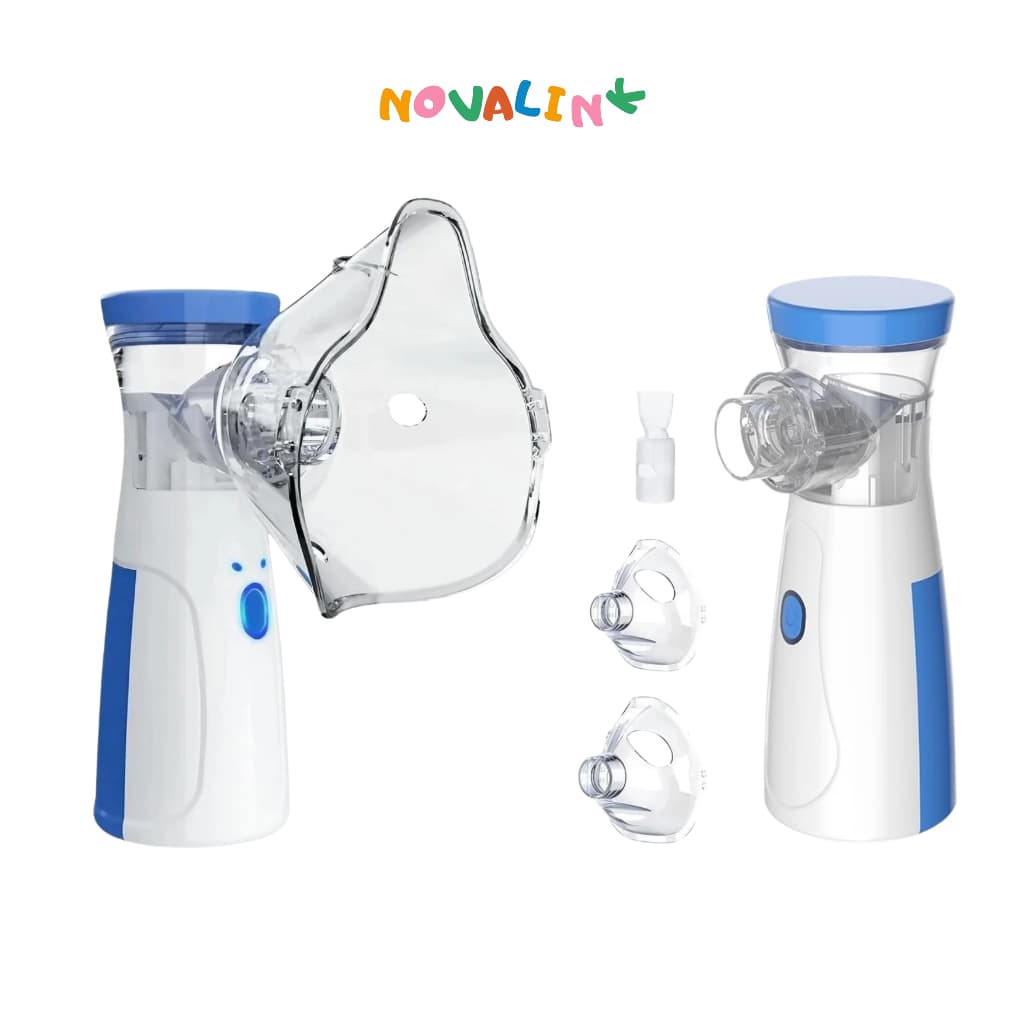Nebulizador De Malha Portátil mini Inalador Silencioso Automático Ultra-Sônico Adequado