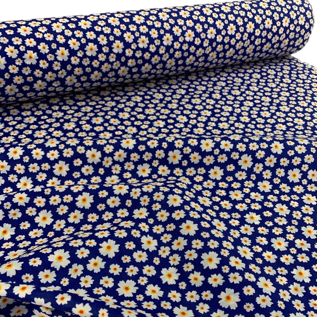 Tecido Estampado Floral 50cm x 2,20 largura Artesanato Toalhas Decoração Costura