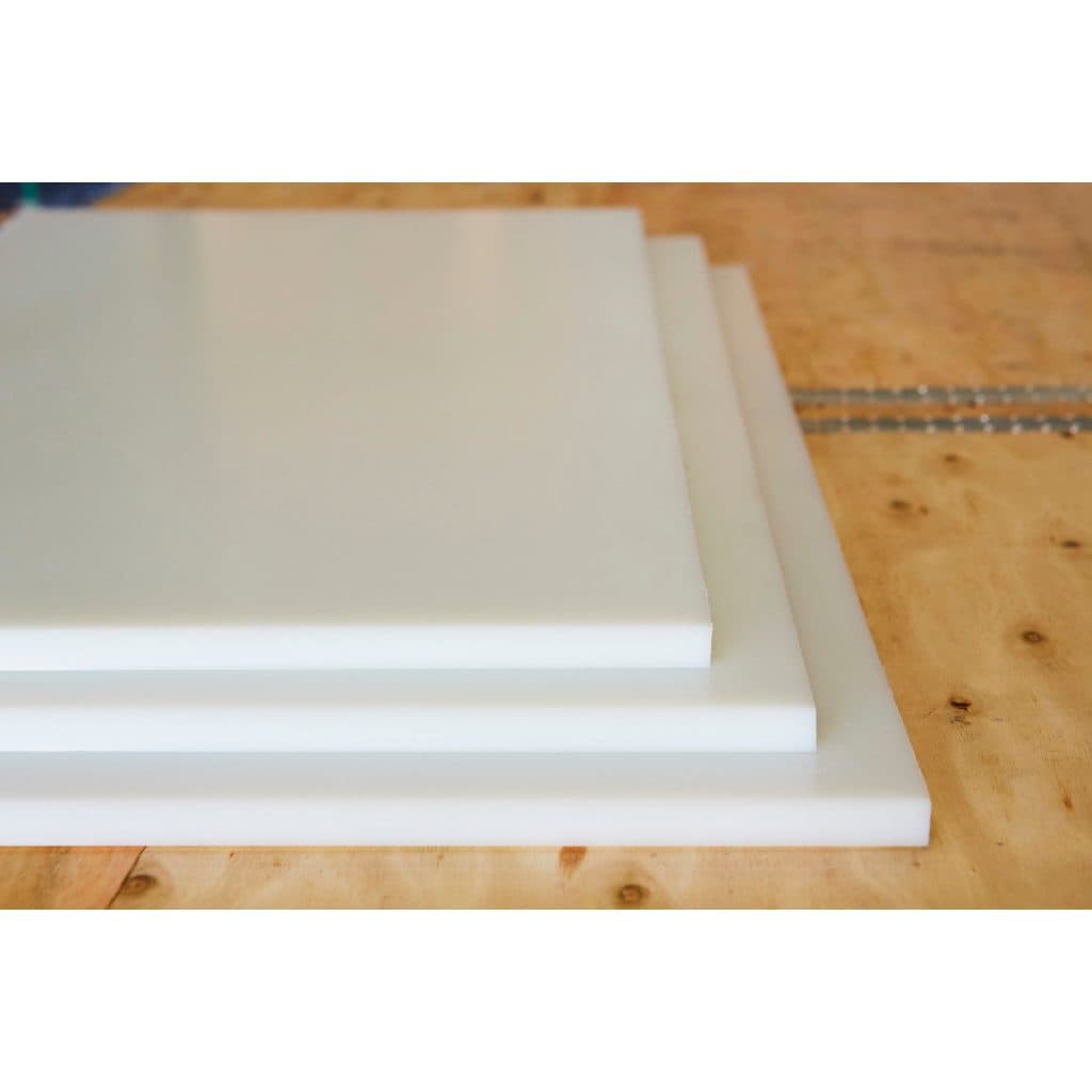 Tábua Placa De Polietileno Carnes 50x30 Espessura 10mm