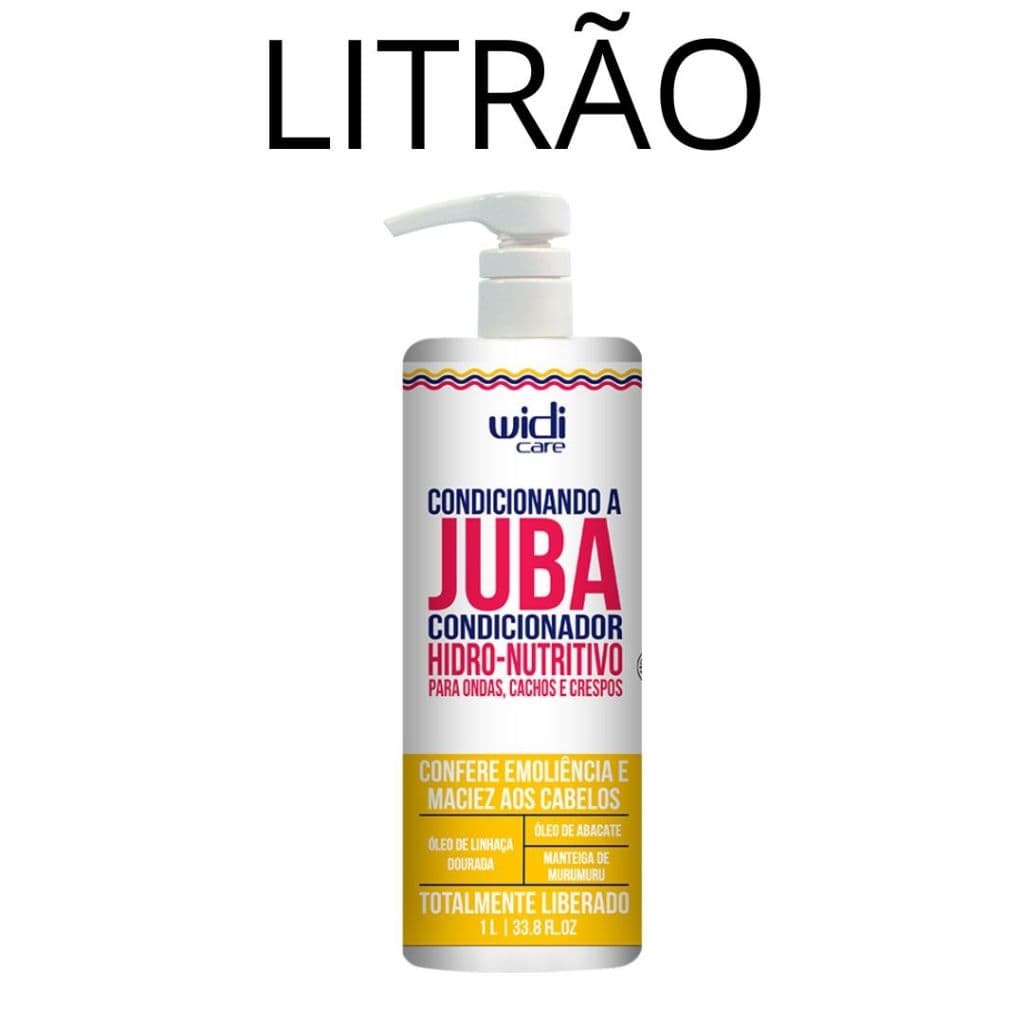 Condicionador Hidro Nutritivo Widi Care Condicionando A Juba 1L