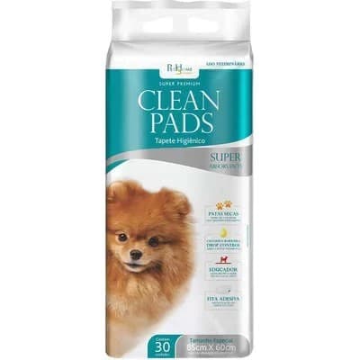 Tapete Higiênico Clean Pads 85x60cm 30 unidades