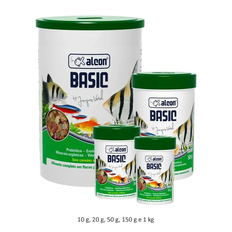 Alcon Basic Alimento para peixes ornamentais - 150g