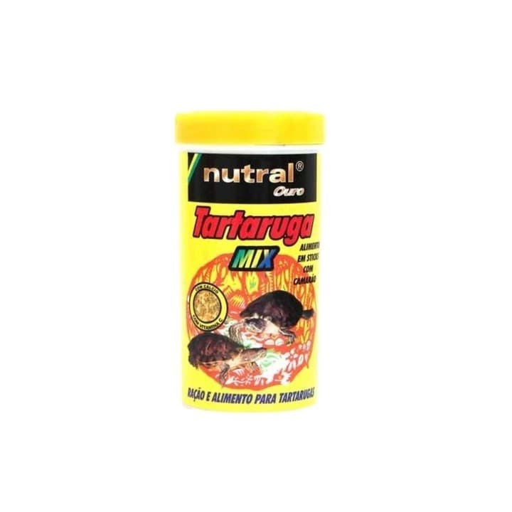 Ração Nutral Ouro Para Tartaruga Mix Camarão 25gr