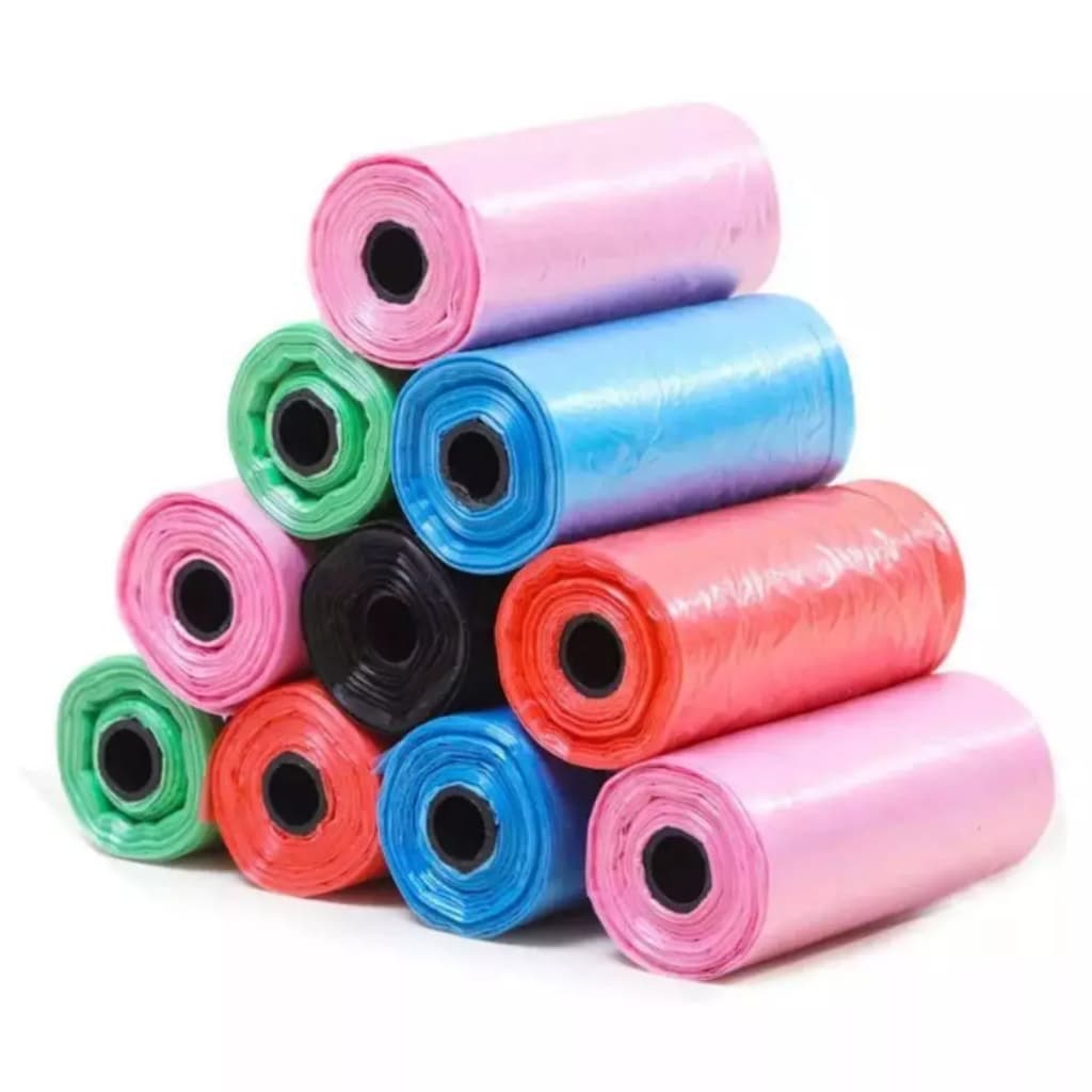 Kit Refil Cata Caca Pet Saco Saquinhos Higiênico Rolinhos Lixo Sacolas Cor Sortidas