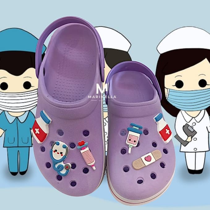 BABUCHE ADULTO ENFERMAGEM PROFISSOES SAUDE INFANTIL JUVENIL DENTISTA CLINICA