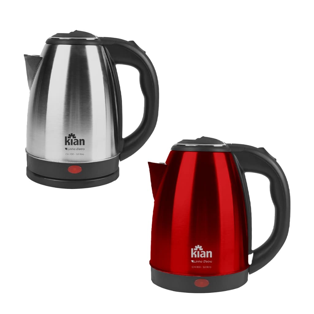 Chaleira Elétrica 1,8 Litros 1000W CH100 - Kian