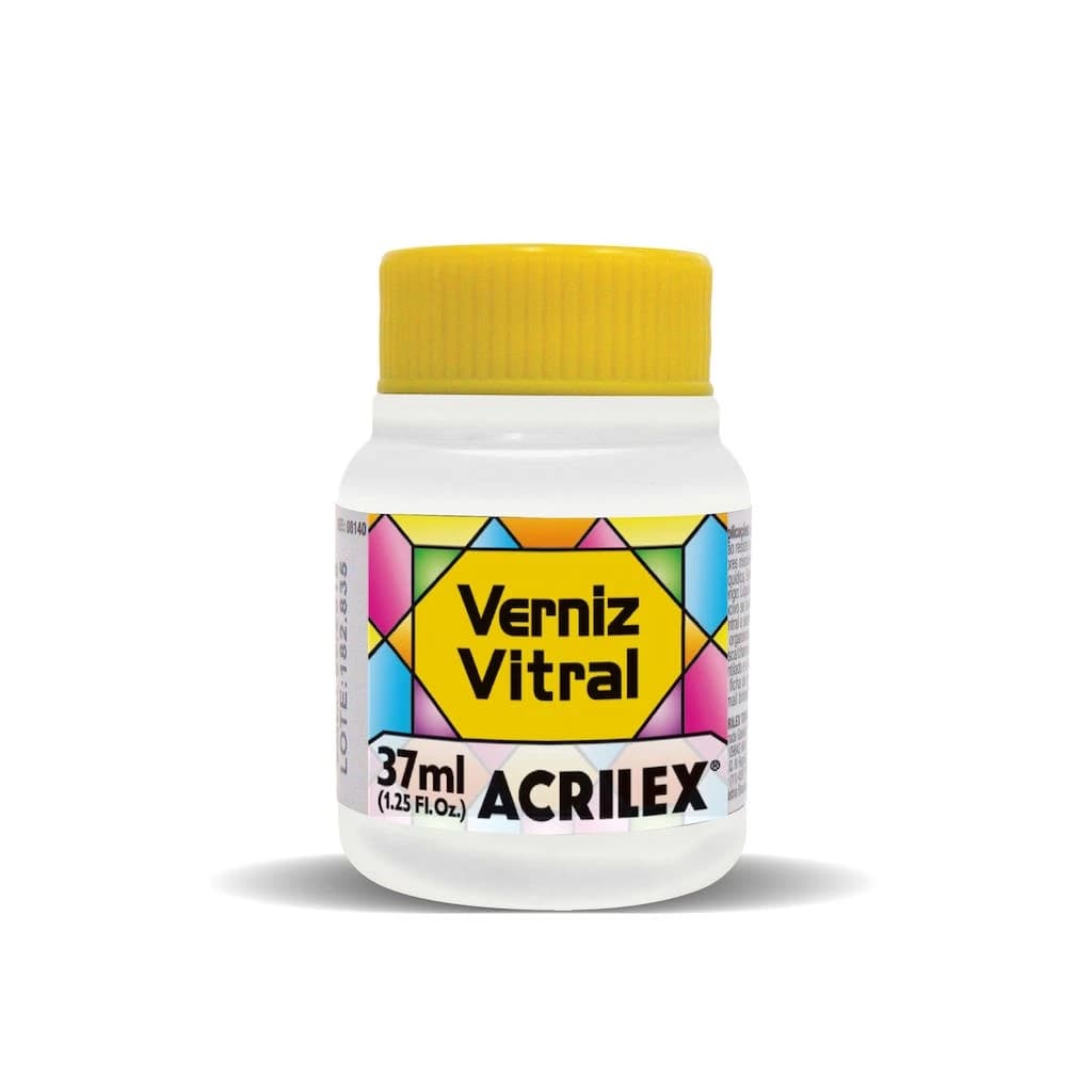 Verniz Vitral 37ml Incolor ACRILEX