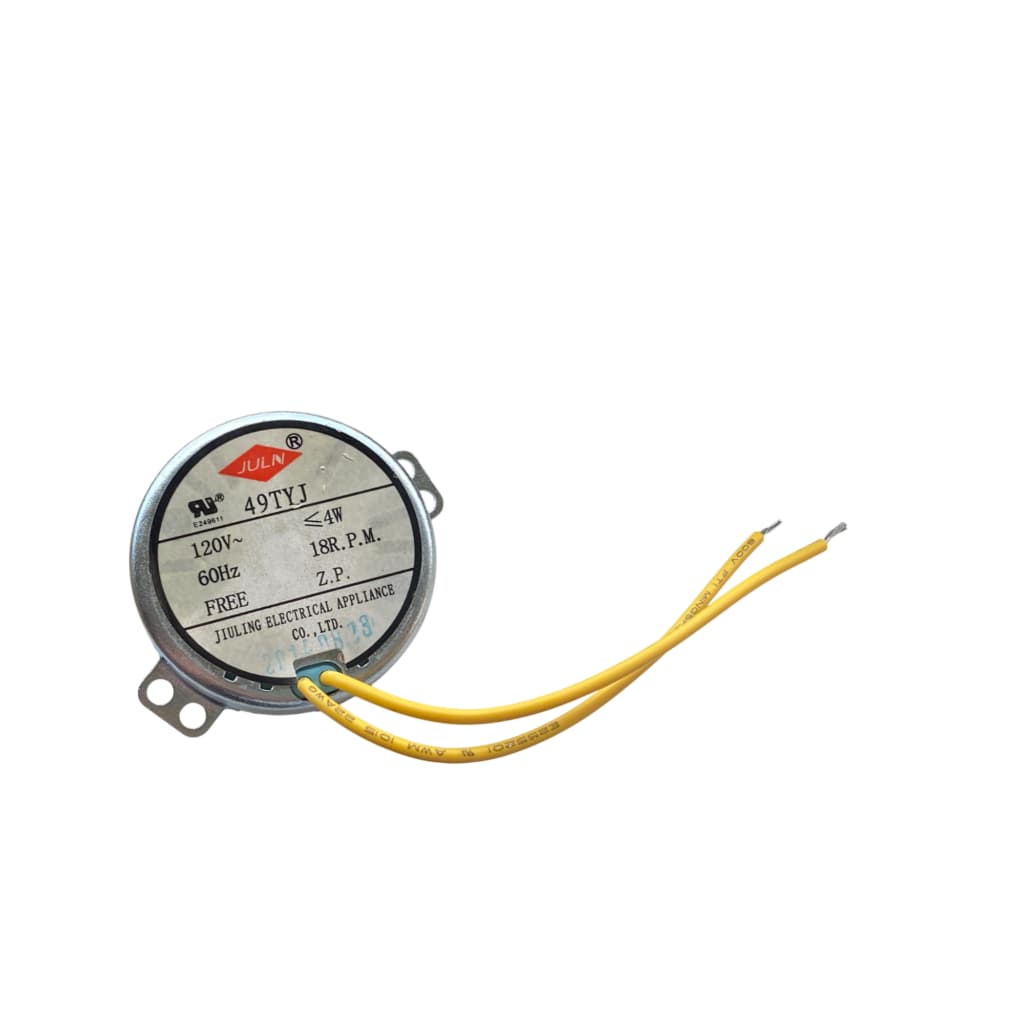 motor de microondas 49tyj 18 rpm 120v síncrono eixo ferro