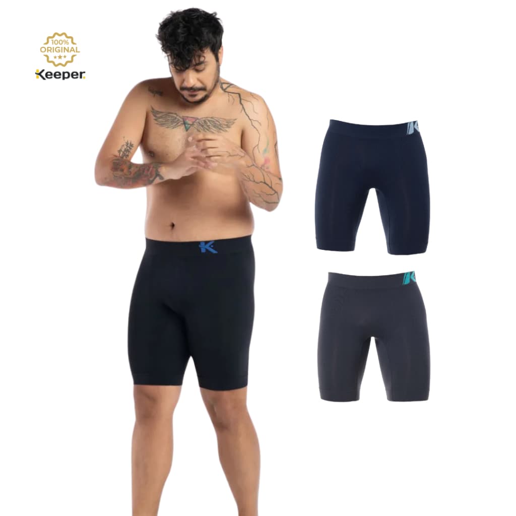 Bermuda Térmica Anti Plus Size Assadura Corrida Sem Costura Keeper