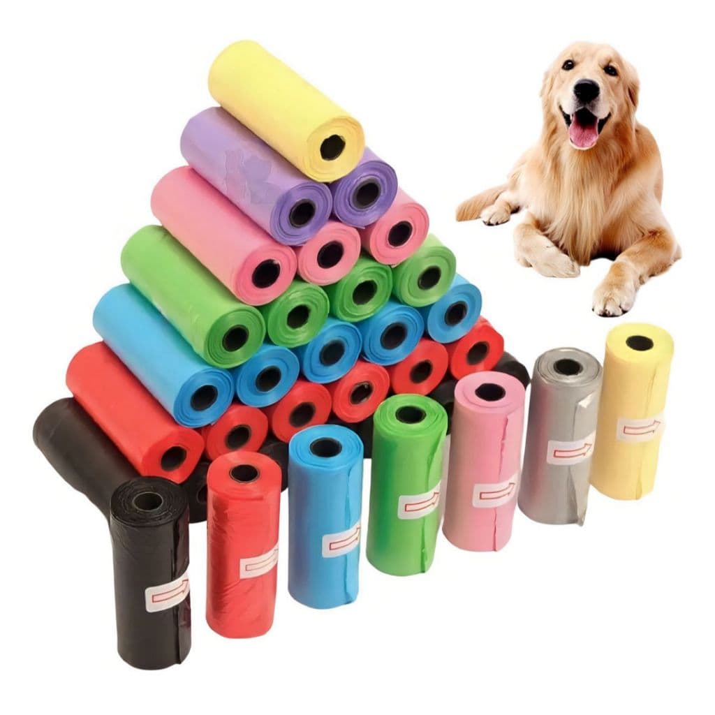 Kit Refil Cata Caca Pet Saco Saquinhos Higiênico Rolinhos Lixo Sacolas Cor Sortidas