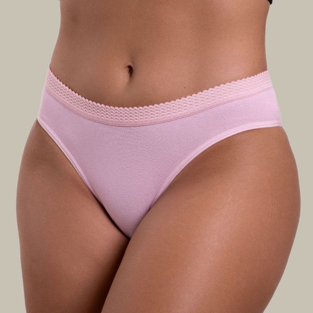 Kit 5 ou 10 Calcinha Algodão Conforto Tanga Cotton Cós Largo Feminina