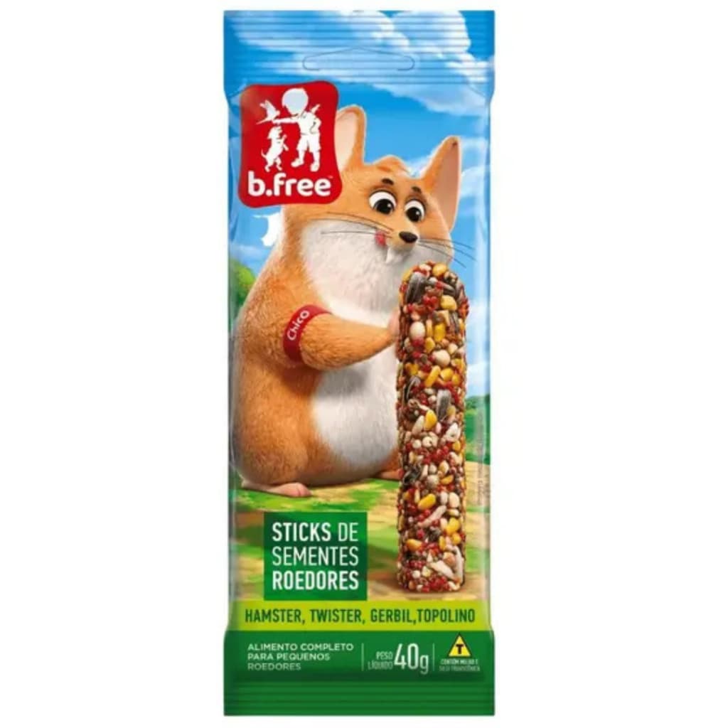 Sementes Para Roedores Hamster Porquinhos da Índia 40g