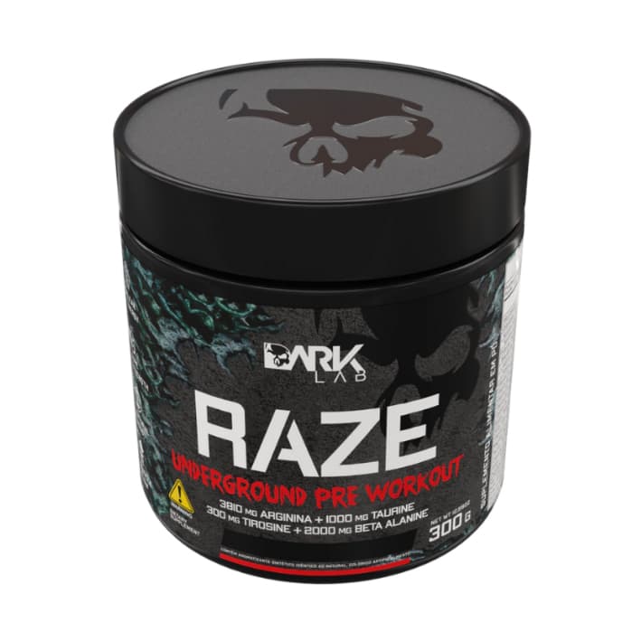 Pré-Treino Raze underground Pre Workout 300g Dark Lab