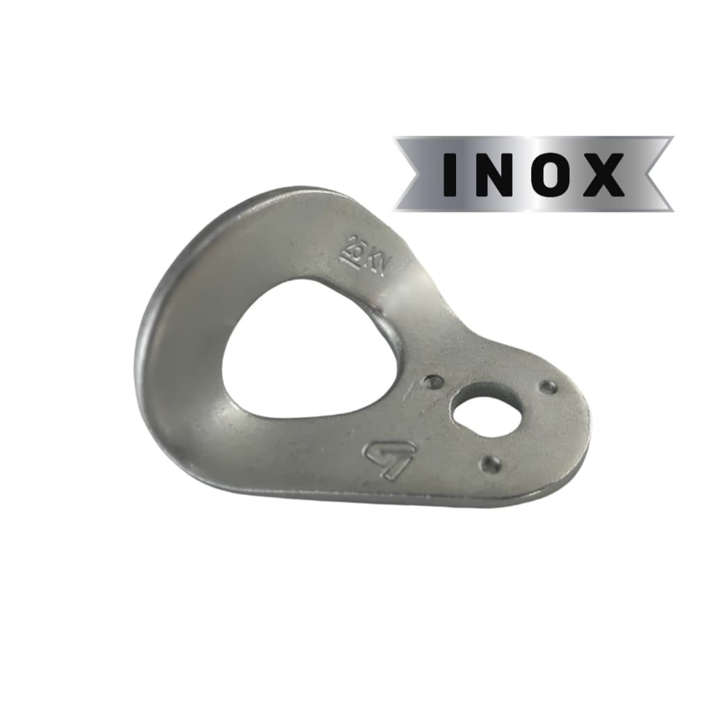 Chapeleta em INOX p/ Ancoragem Rapel Escalada 4climb