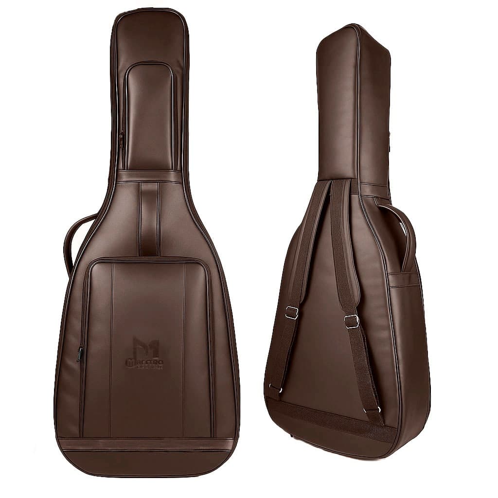 Bag Para Violão 100% Couro ecológico Semicase Maestro para Violão