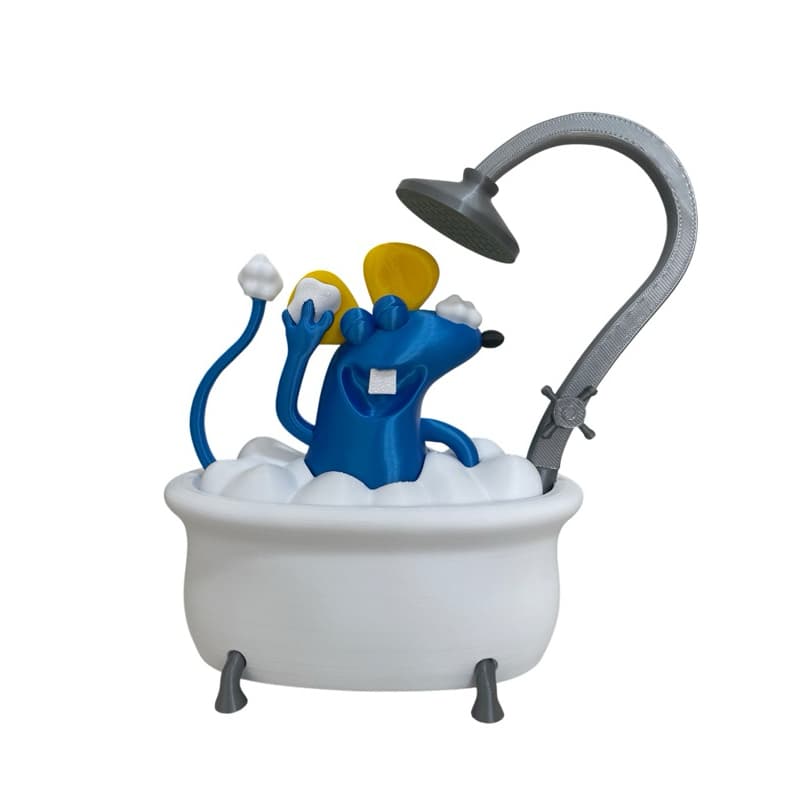 Ratinho  na banheira, castelo ra Tim bum