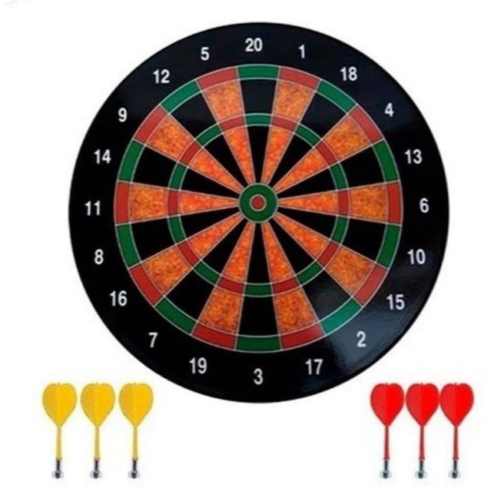 Jogo De Dardo Magnético Tabuleiro Alvo 46 Cm GRANDE Com 6 Dardos