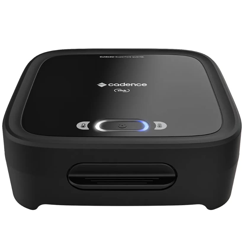 Grill Sanduicheira Click Cadence SAN400 Elétrica Antiaderente Crepeira Misteira Chapa Portátil