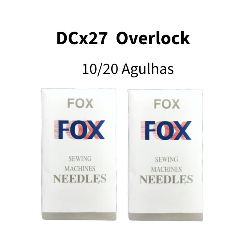 10/20 Agulhas DCx27 Overlock Interlock Maquina Costura Industrial