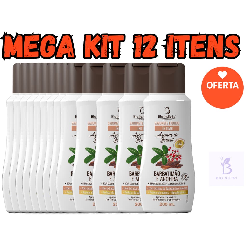 🌿KIT  SABONETE ÍNTIMO DE BARBATIMÃO E AROEIRA – SAÚDE E PROTEÇÃO NATURAL PARA SUA INTIMIDADE! 🌿