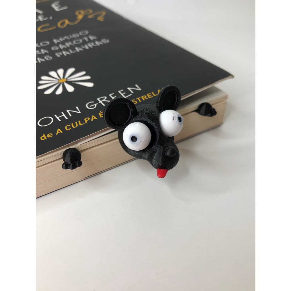 Marcador de Página Rato Esmagado – Colorido, Divertido e Criativo!