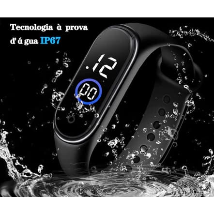 kit30  digital LED à prova d'água m4 pulseira colorida para mulheres, homens e crianças unissex 2024 novo estilo